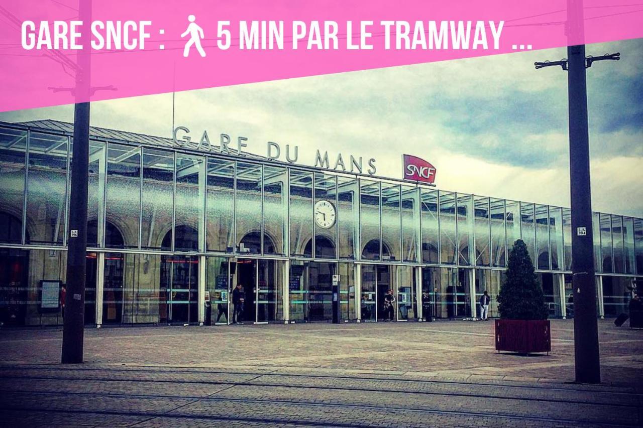 Tramway 12 Jaures Cosy Proche Gare Apartment Льо Ман Екстериор снимка